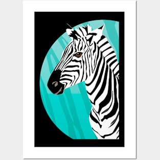 Zebra Posters and Art